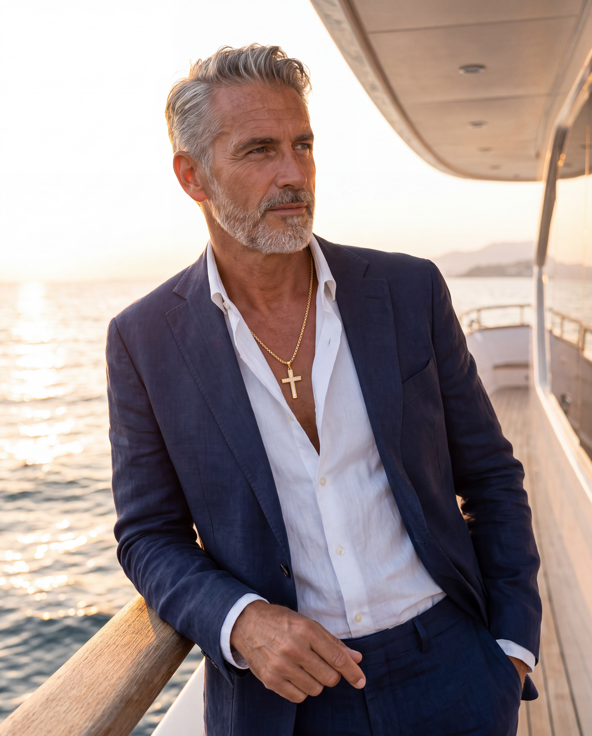 COLLIER CROIX ASTRALE | DORÉ