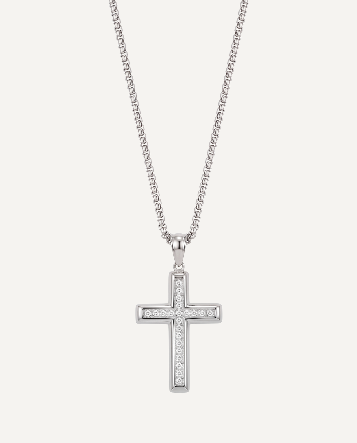 COLLIER CROIX ASTRALE | ARGENTÉ
