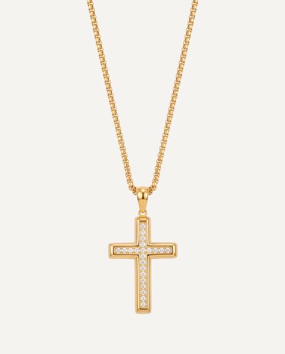 COLLIER CROIX ASTRALE | DORÉ