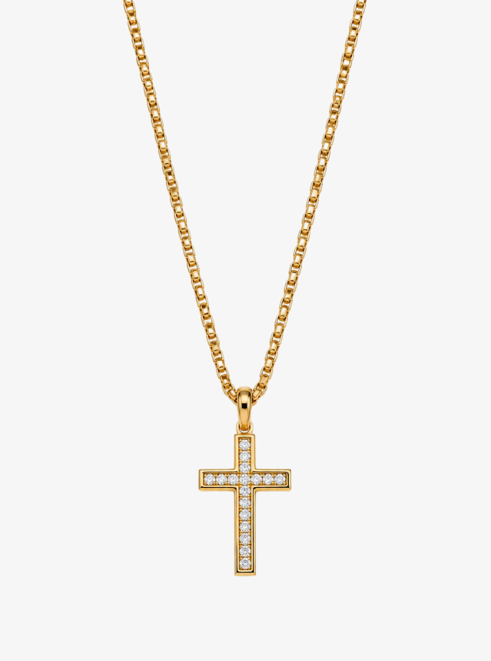 COLLIER CROIX ASTRALE | DORÉ